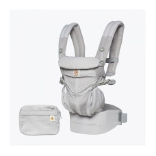 ERGOBABY ķengursoma Omni 360 Cool Air Mesh Pearl Grey BCS360PGREY