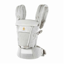 ERGOBABY bērnu pārvadātājs ADAPT SOFTFLEX, Mesh, pearl grey, BCASFMGRY