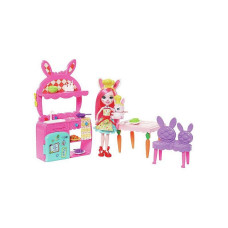 Enchantimals Kitchen Fun lelle ar aksesuāriem Blyss Bunny & Oatsy, FRH44