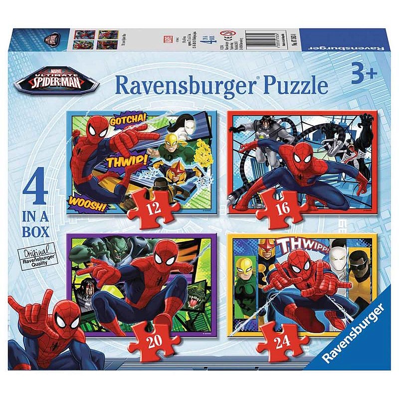 Ravensburger puzle 12x16x20x24elem. Spider Man R07363