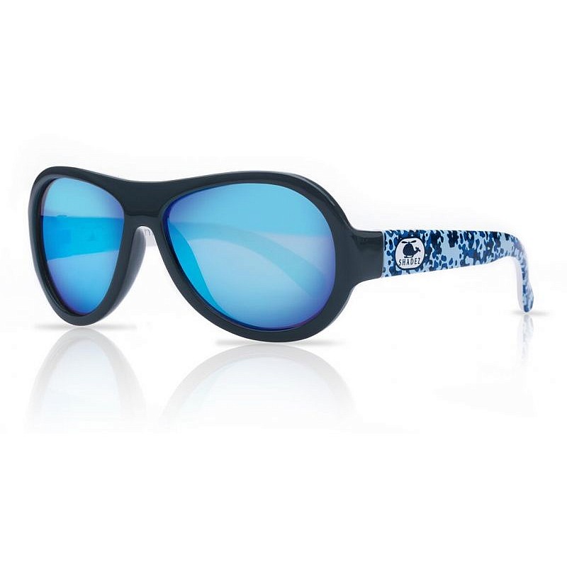 SHADEZ Designer Helicopter Camo Blue Junior bērnu saulesbrilles, 3-7 gadi SHZ 42