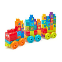 MEGA BLOKS ABC Musical Train konstruktors Muzikāls vilciens 60gab. FWK22