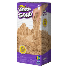 SPIN MASTER KINETIC SAND Кинетический песок 1kg, коричневый 6060998
