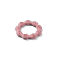 BABYONO silikona zobgrauzis RING pink 825/02