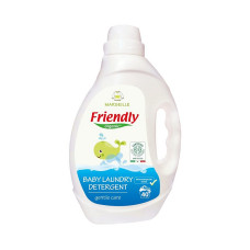 FRIENDLY ORGANIC organiskā veļas mazgāšanas želeja Marseļas ziepes 2000 ml FR2281 IZPĀRDOŠANA