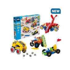 Plus Plus Mini konstruktors LEARN TO BUILD VEHICLES 800gab., 7016