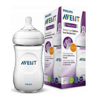 PHILIPS AVENT barošanas pudelīte NATURAL 260 ML, 1M+, SCF033/17