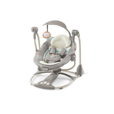 BRIGHT STARTS ConvertMe Swing-2-Seat™ Portable Swing bērnu šūpoles, 10216, Candler