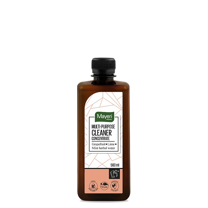 MAYERI Organic universāls tīrīšanas līdzekļa koncentrāts Greipfrūts un laims 500ml O141