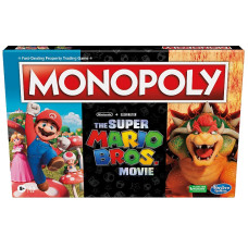 MONOPOLY Board game Super Mario Movie, english language