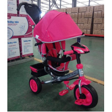 BABY MIX LUX TRIKE Bērnu trīsritenis UR-XG6519-T16 PINK