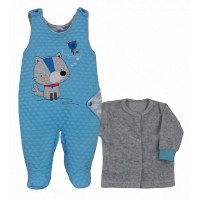 KOALA BABELKI rāpulītis ar jaciņu 80 izmērs 05-188 zils