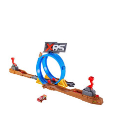 MATTEL Disney Pixar Trases komplekts CARS XRS 4+