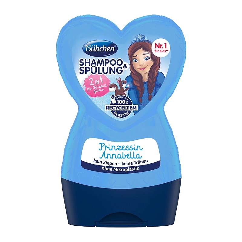 BUBCHEN KIDS šampūns un balzāms matiem Princese Anabella 230ml TL32 15000470