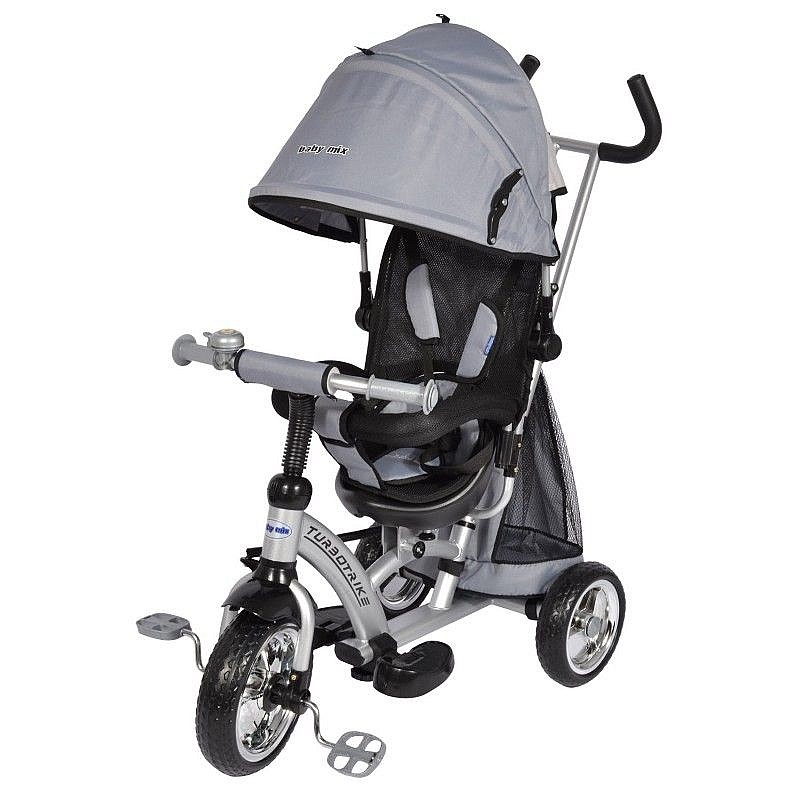 BABY MIX bērnu trīsritenis 360° XG6026-T17 DARK GREY