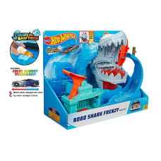 HOT WHEELS City Robo Shark Frenzy trases posms GJL12