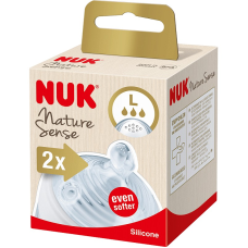 NUK NATURE SENSE silikona knupji putrai L izmērs 2gab., SA56 10124024 ATLAIDE