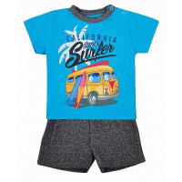 BOBAS vasaras komplekts SURFER 68 izmērs 3096 pelēks/tirkīzs IZPĀRDOŠANA