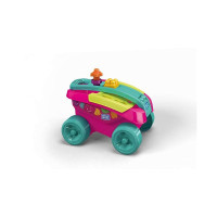 MEGA BLOKS FIRST BUILDERS ķerra ar konstruktoru 25gab. FVJ47