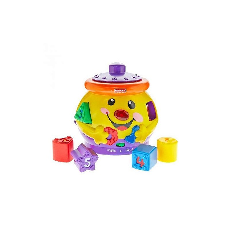 FISHER PRICE Muzikālais formu šķirotājs Muzikālais podiņš LV, R3441