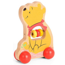 GERARDOS TOYS Disney koka rotaļlieta ar riteņiem Winnie TL833C (52826)