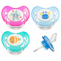 CANPOL BABIES Nature Anatomiskas formas silikona māneklis 6-18m 22/507 1gb