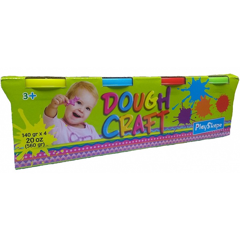 PLAYSKAPE Plastilīns 4gb, 2002-03225