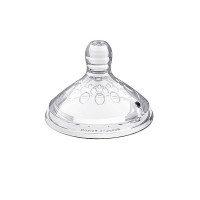 BABYONO NATURAL NURSING silikona knupītis ar lēnu plūsmu 0m+ 2gab. 1452 IZPĀRDOŠANA