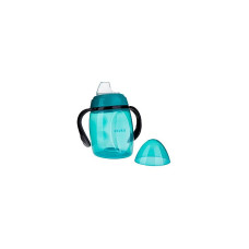 AKUKU mācību krūzīte 6M+ 280ml, silikona snīpis A0366-TURQUOISE