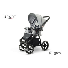 LONEX SPORT pastaigu rati,01 Grey