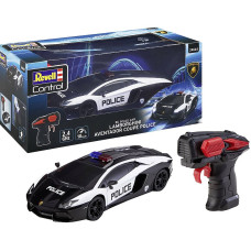 REVELL Radiovadāmā mašīna Lamborghini Aventador Police 24664