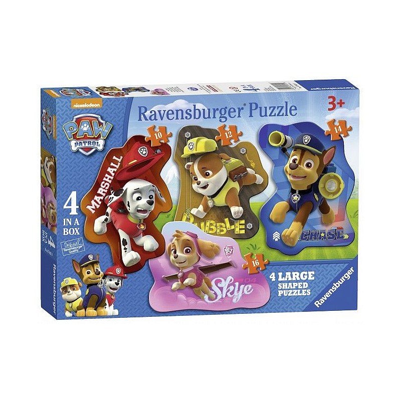 Ravensburger puzle Paw Patrol 4in1 12-16-20-24 elem. R07032