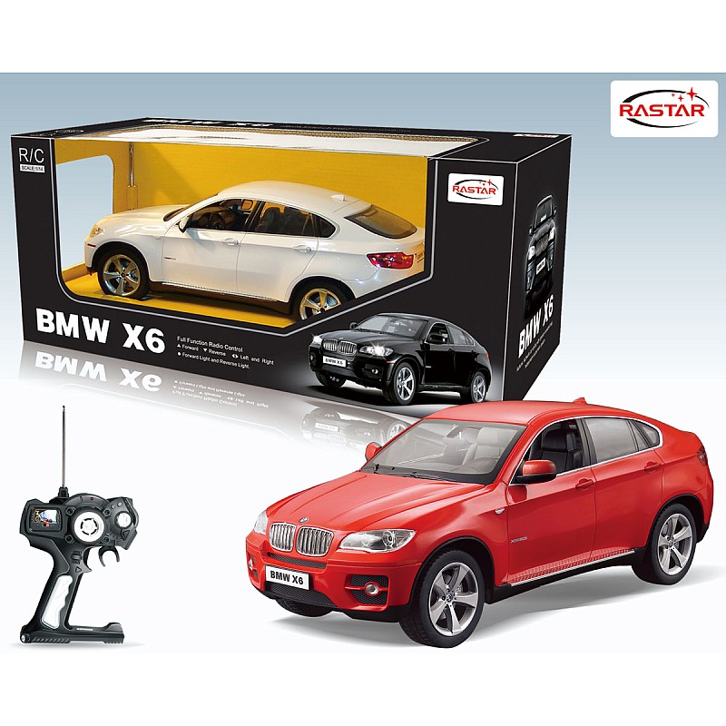 RASTAR rādiovadāms auto "BMV X6" 1:14, 31400/99200