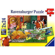 Ravensburger puzle 2x24elem. R08857 IZPĀRDOŠANA