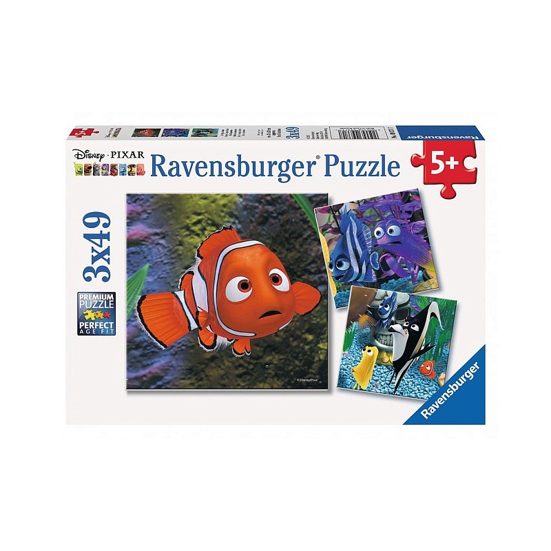 Ravensburger puzle 3X49 NEMO R 09371