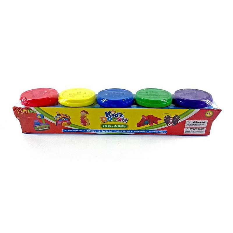 KidsToys Plastilīna komplekts 5 krāsas, G081944