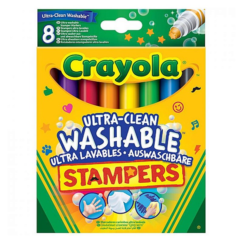 CRAYOLA Flomasteri-zīmodziņi, 8 gb.