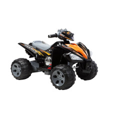 GERARDOS TOYS Bērnu elektrokvadracikls ATV 12V yellow 55751