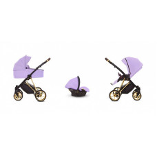 BABYACTIVE MUSSE Universālie rati 3in1, Ultra LILAC