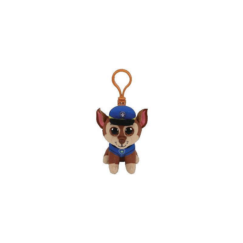 TY Paw Patrol Mīkstā rotaļlieta - piekariņš CHASE SHEPARD DOG 8cm, TY41276