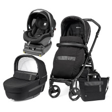 Peg Perego Book ROCK BLACK Elite I-SIZE Modular Universālie rati 3in1