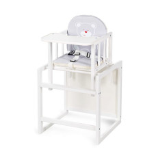 KLUPS AGA white chair-transformer for feeding
