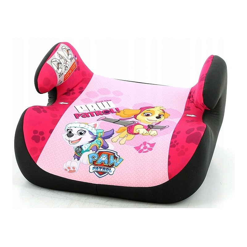 NANIA TOPO COMFORT autopaliktnis 15-36 kg PAW PATROL pink 546029