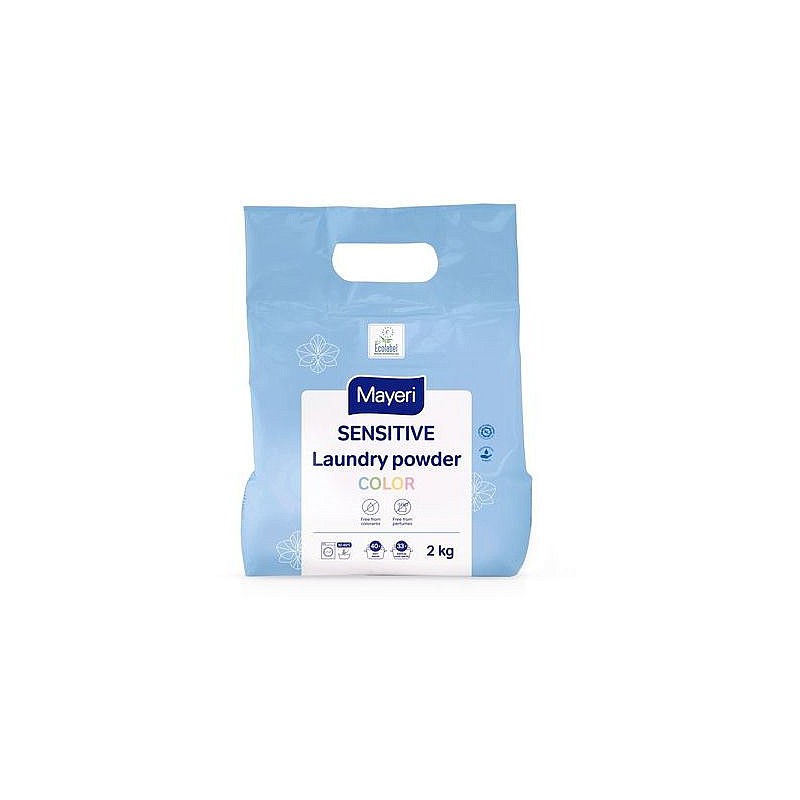 MAYERI Sensitive Color Veļas pulveris 2kg. P858 IZPĀRDOŠANA