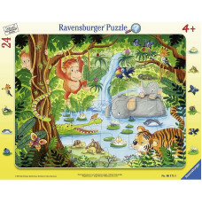 Ravensburger Plakanā puzle ANIMALS 24gab., R06171 IZPĀRDOŠANA