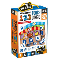 HEADU Montessori spēle "123 Bingo"