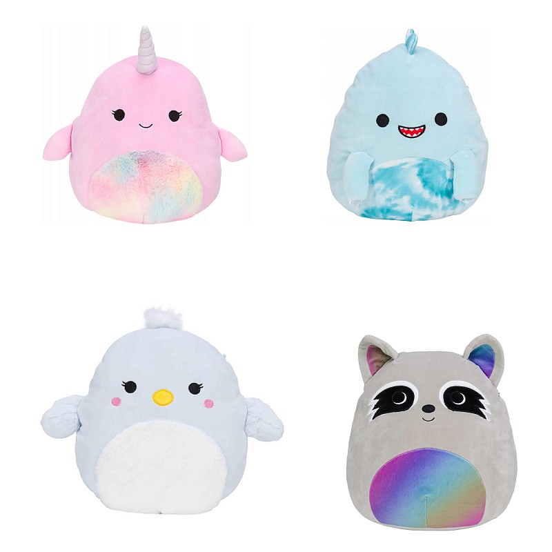 SQUISHMALLOWS W8 Plīša rotaļlieta, 30 cm