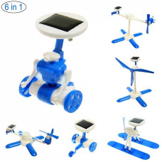 6 in 1 solar kit – robots konstruktors