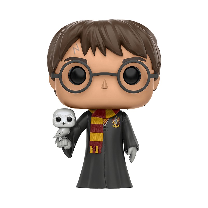 FUNKO POP! Vinila figūriņa: Harry Potter - Harry w/ Hedwig, 9,5 cm