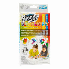 BLENDY PENS Marķieru komplekts Markers Blend and Spray, 12 gab